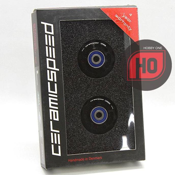 Ceramic Speed Pulley Wheels for SRAM 11s BLACK Standard Non Coated