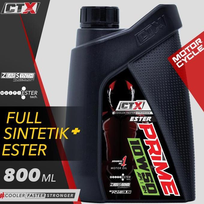 Olinoy- Ctx Ester Prime 10W50 - Oli Racing Moge Full Sintetik Ester