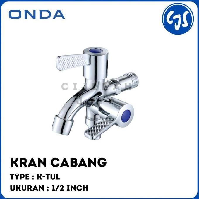 Flow- Kran Cabang Shower Double Onda K - Tul / Kran Double Onda Air Dingin