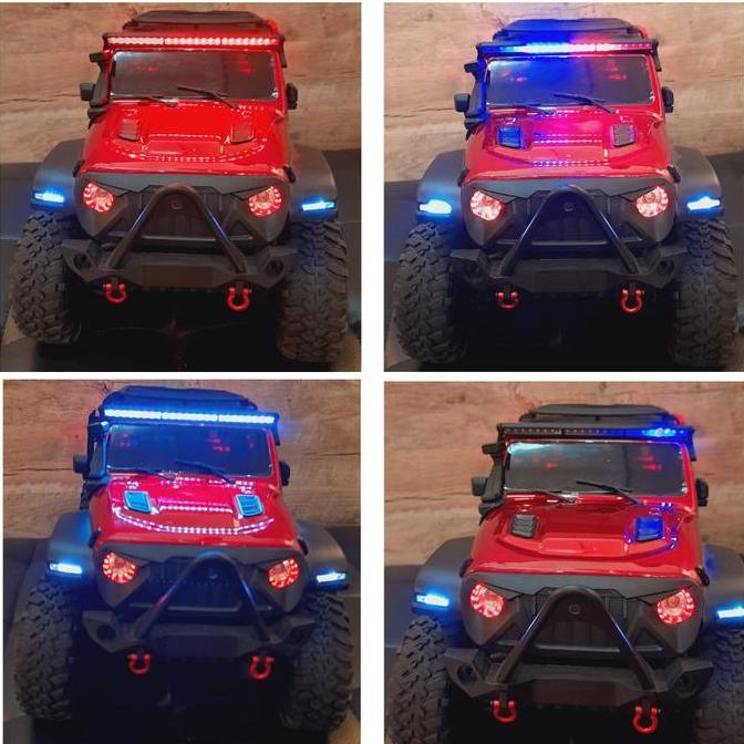RBC18 RC Car 1/8 RTR Rubicon Crawler / RC Car 4WD / RC Crawler Offroad [terbaik]