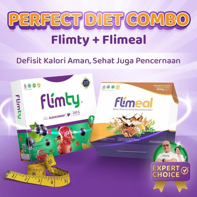 Diet Combo 1 Box Flimty dan 1 Box Flimeal