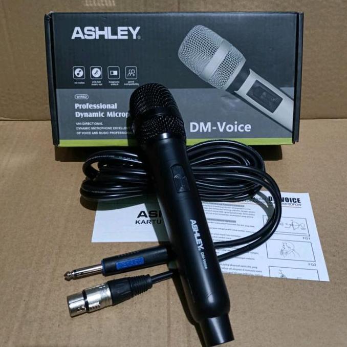 Ajuste- Mic Kabel Ashley Dm Voice Mikrofon