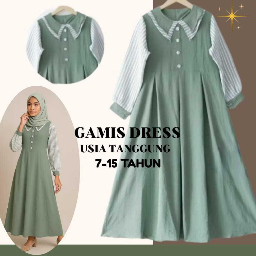 Premium Tatiana Dress Gamis Anak Tanggung Terbaru 2026 Baju Muslim Anak Baju Gamis Lebaran