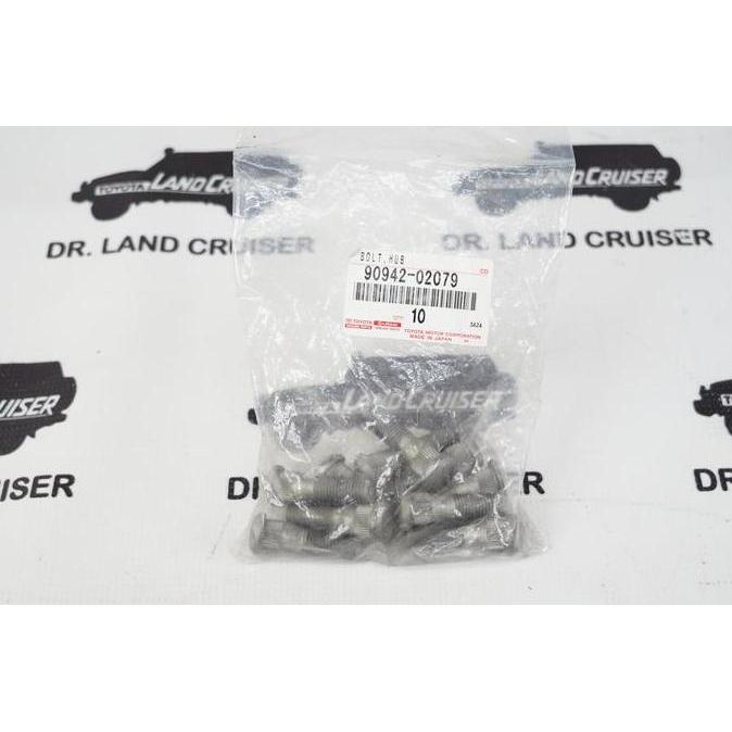 Baut Roda Blk 90942-02079 02052 Ori Landcruiser Prado Lexus Dyna