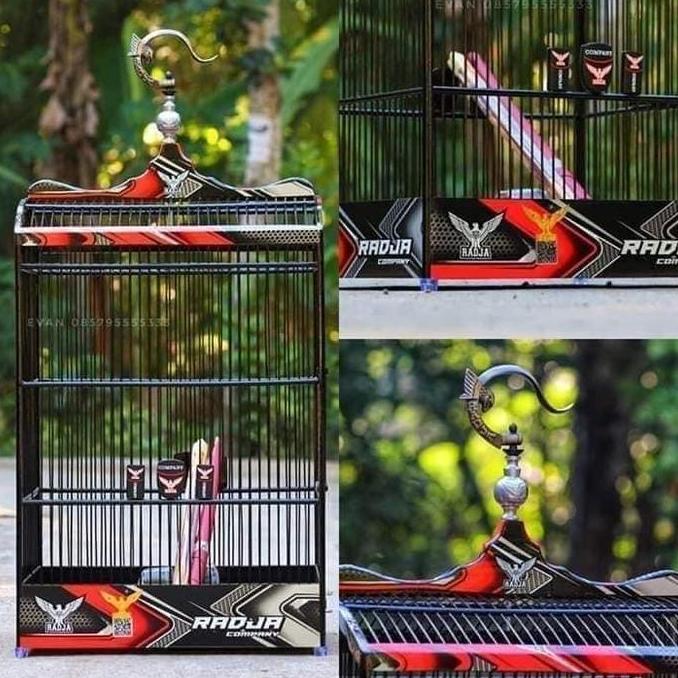 NEW SANGKAR KANDANG KOTAK RADJA COMPANY PREMIUM DECAL NO 1 ORI