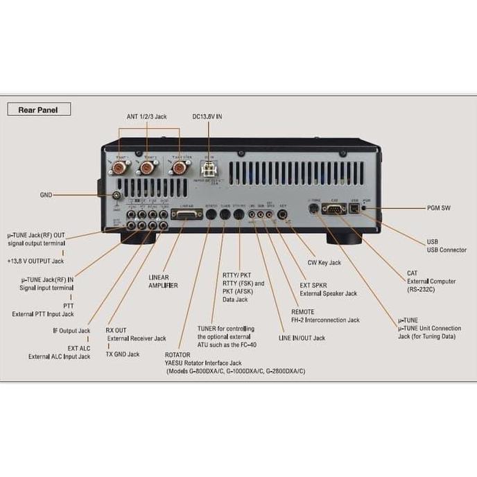 Murah Yaesu Ft-Dx3000 Radio Ssb 100W Ori Baru Ftdx3000 Ft-Dx-3000 Hf