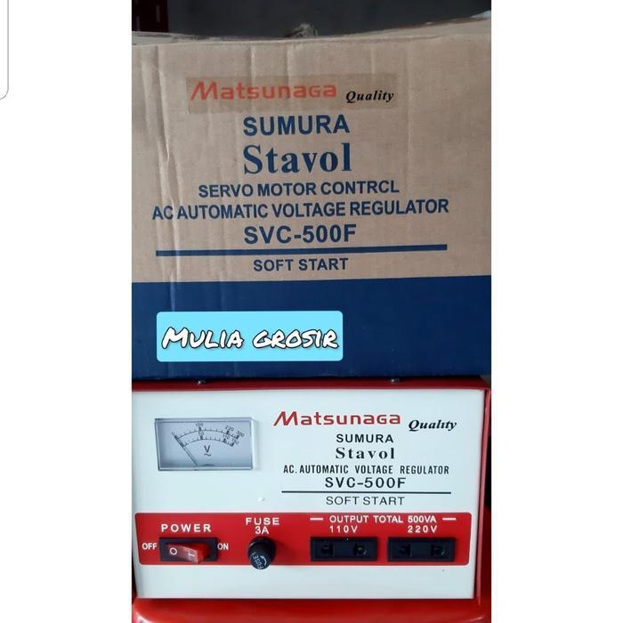STAVOLT MATSUNAGA 500N ORIGINAL DAN TERPERCAYA