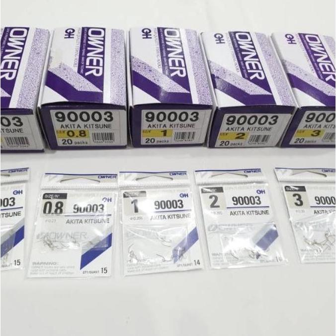 Lansungkirim- Pancing Owner Akita Kitsune 90003 & Unagi 90060