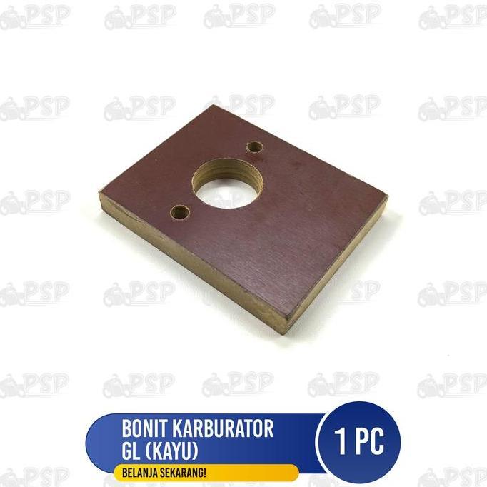 juonkooo - Bonit Karburator CB / GL (Kayu) - Ebonit Manipol Manifold Fiber Insulator Karbu CB GL Max