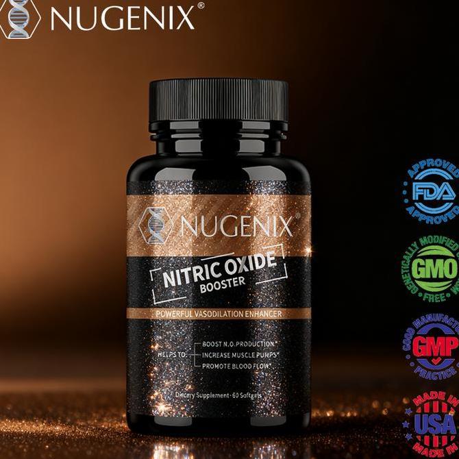 Nugenix Nitric Oxide Booster, Kombinasi L-Citrulline dan S7 untuk Pompa Otot dan Performa Optimal