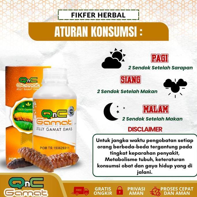 Excellent- Qnc Jelly Gamat - Solusi Asam Lambung Akut, Maag, Gangguan Pencernaan, Sakit Perut, Nyeri