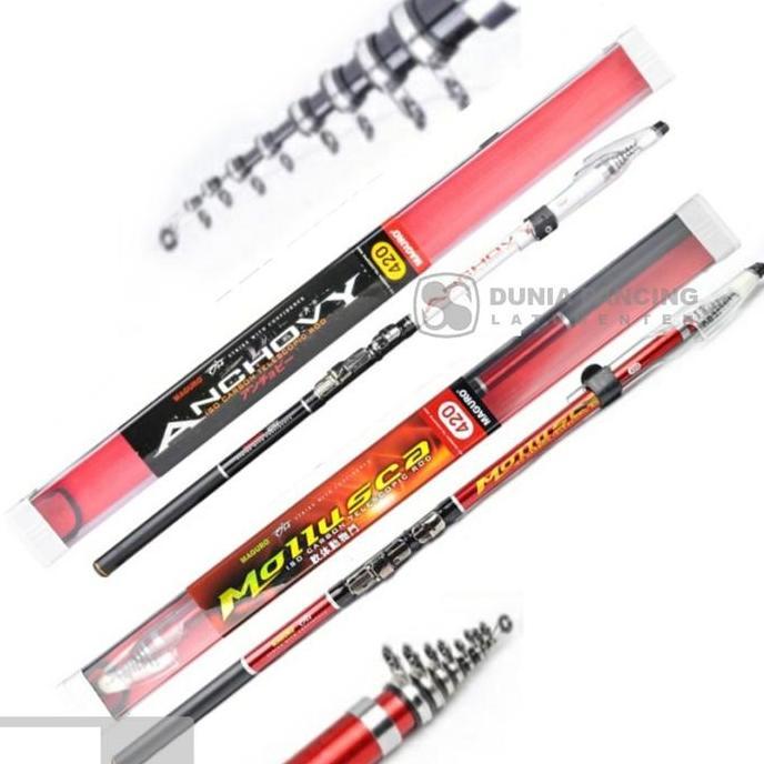NEW Joran Telescopic Maguro ANCHOVY | MOLLUSCA | Tegek Kolongan Joran Antena Udang