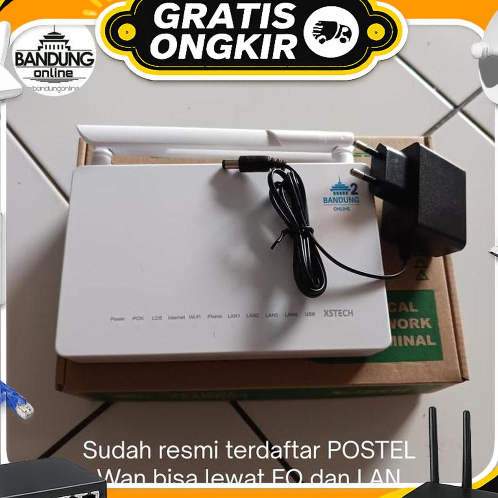 Xstech Xpon Xsf609 Epon Gpon Modem Ont Resmi Postel
