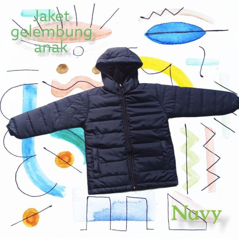 HOT PRODUCT jaket gelembung anak tebal - jaket puffer anak laki-laki dan perempuan usia 2-13 thn
