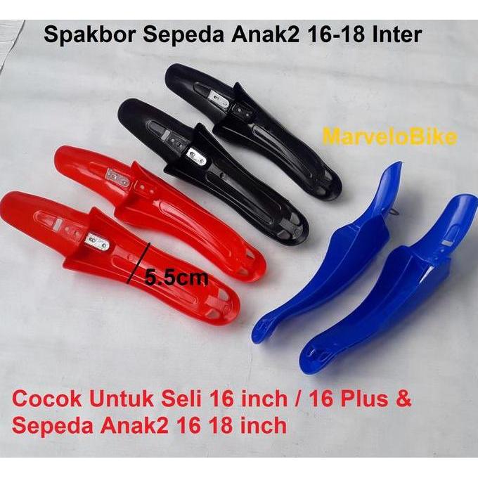 Fender Spakbor Sepeda Lipat BMX Mini 16-18-20 inch Inter Plastik
