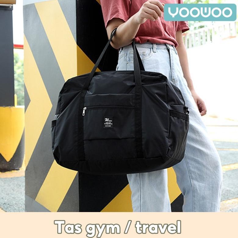 New Yoowoo Tas Travel Jinjing Besar / Tas Travel Kain Oxford Waterproof / Tas Travel Koper