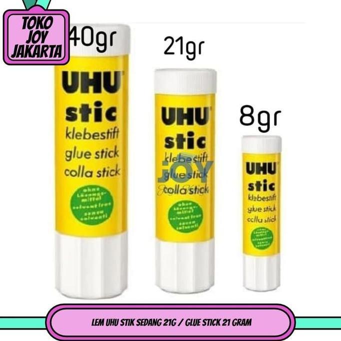 Lem UHU Stik Sedang 21g / Glue Stick 21 gram