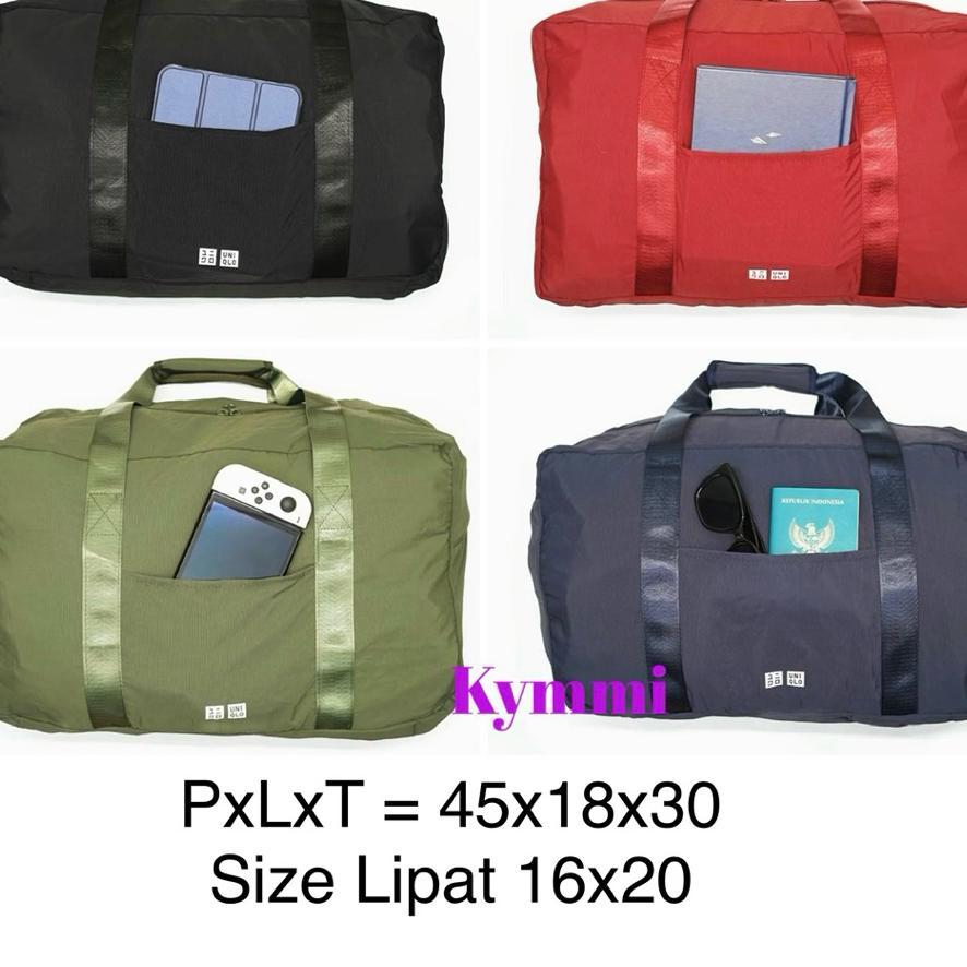 Uniqlo Tas Tote Bag Besar, Tas Lipat, Mug
