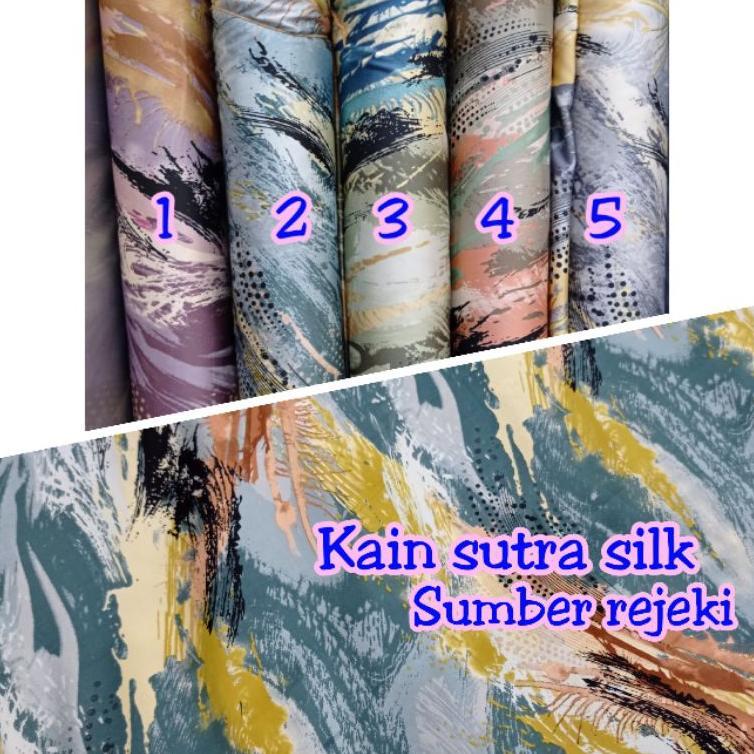 Kain Sutra Asli Sutra_Kain Sutra Bermotif Cantik