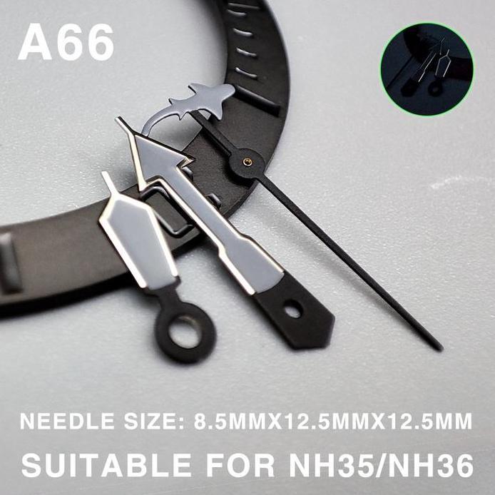 Seiko Mod Hands A65 - A80 For NH35/36/4R35