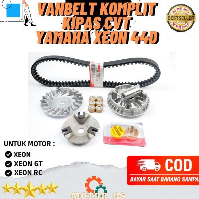 VanBelt Xeon 44D KOMPLIT Rumah Roller assy - Gemuk cvt - kipas cvt 44D