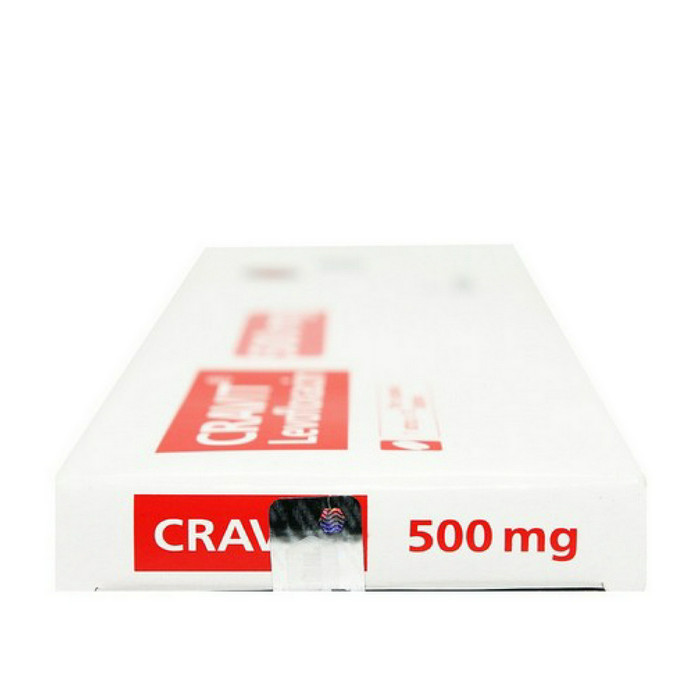 CRAVIT 500 MG 1 STRIP @ 10 TABLET SALUT SELAPUT