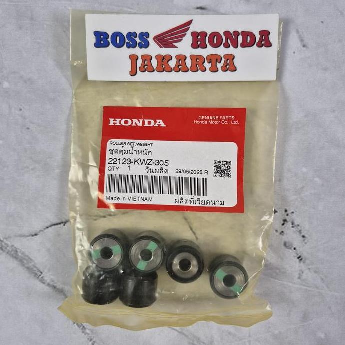 22123-KWZ-305 : ROLLER SET REVO AT / ROLLER SET WEHT REVO AT ORINAL HONDA MOTOR CO.,LTD MADE IN VIET