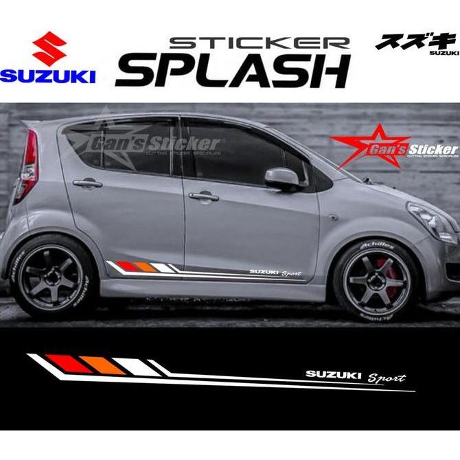 STICKER SUZUKI SPLASH AKSESORIS SUZUKI SPLASH HARGA KHUSUS