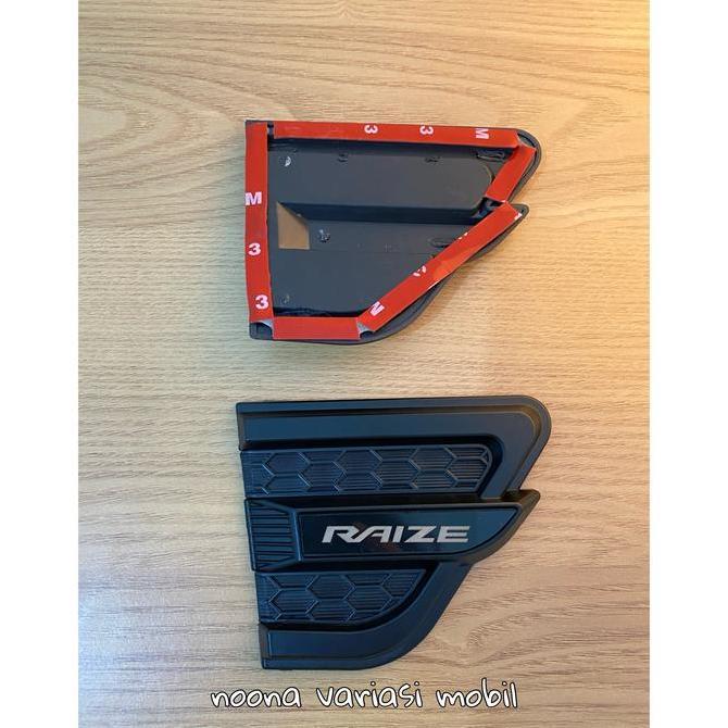 eqiztya - Airflow Samping khusus Toyota Raize Variasi air scoop Raize Diskon