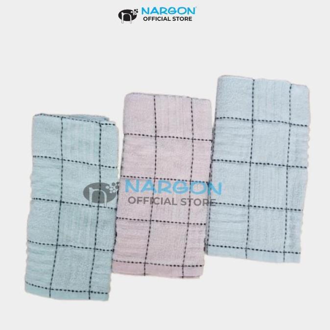 Serbet Dapur 1 Lusin Tebal Jumbo Kain Lap Serbaguna Lap Handuk Lap Piring Nargon uk 60 x 60 cm GS