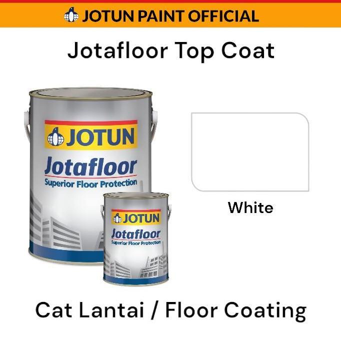 Jotun Jotafloor Top Coat 0001 WHITE 5 Liter Cat Lantai / Floor Coating