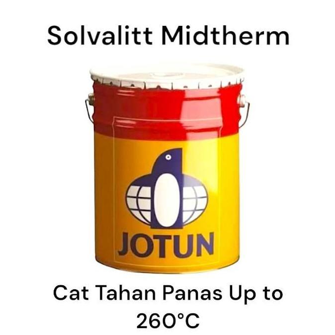 Jotun Solvalitt Midtherm RAL 7001 SILVER GREY 5 Liter - Cat Tahan Panas