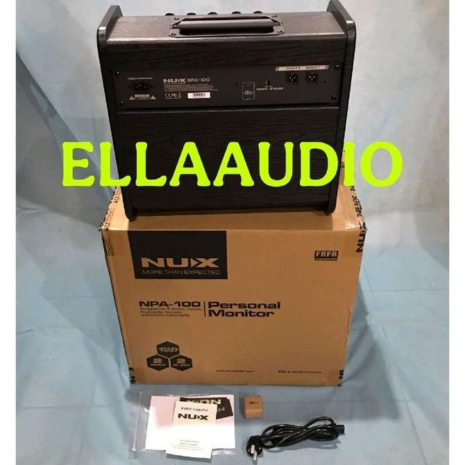 Promo Ampli Drum Nux Npa100 Speaker Amplifier Drum Monitor Drum
