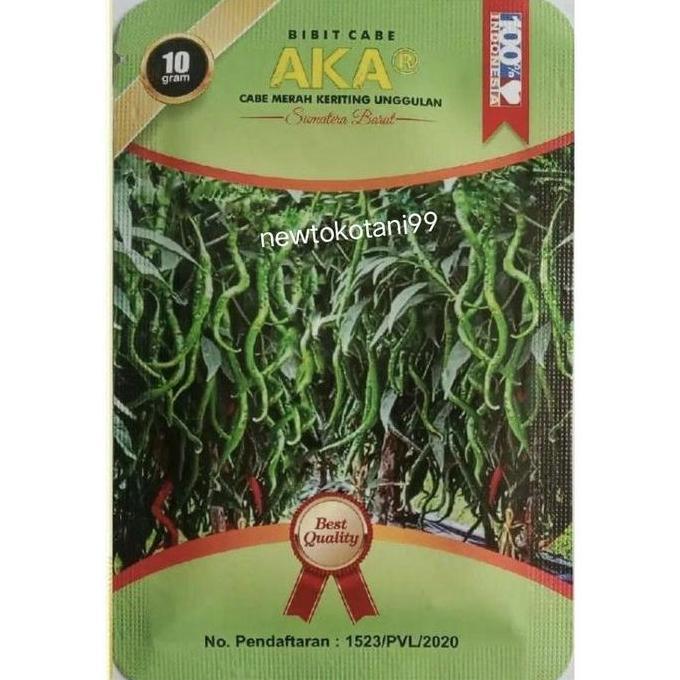 ( 10 bungkus ) Benih cabe AKAR 10gram GROSIR Cabe merah keriting cmk AKAR 10 gram benih cabai kritin