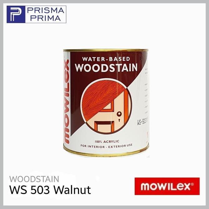 TERBARU - WS Mowilex 503 Walnut Woodstain Cat Kayu