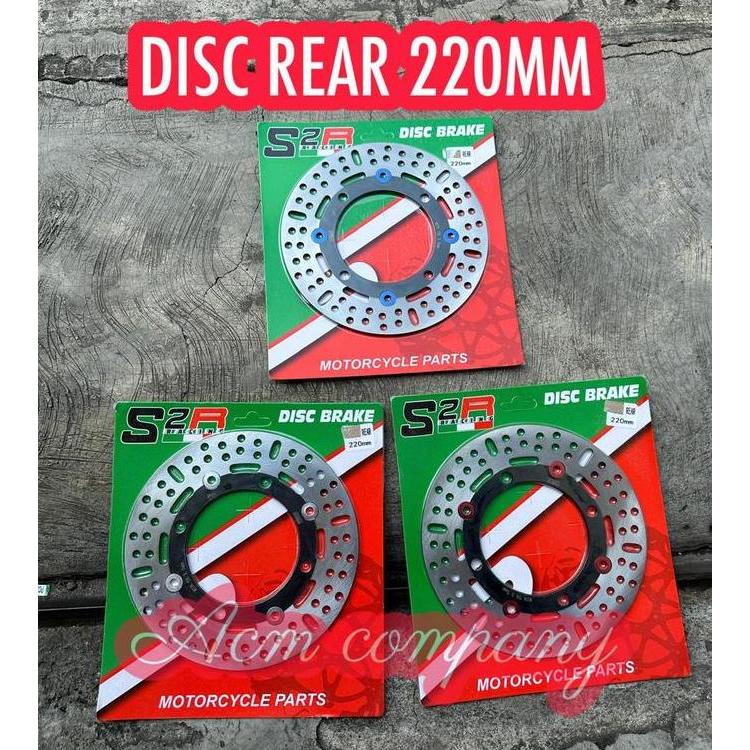 S2R PIRINGAN CAKRAM BELAKANG 220MM CB150R CBR150 CBR250 CBU THAILAND CBR LOKAL DLL OLD NEW DISC BRAK