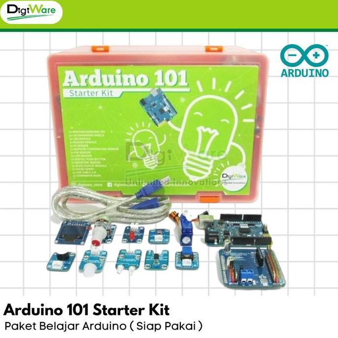 Arduino 101 Learning Kit, Paket Belajar Arduino 101