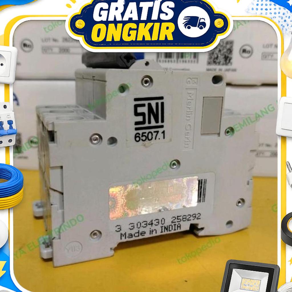 Mcb Schneider C60H 3P 10A 10Ka Mcb Schneider 6Amper & 63Amper 3Phase 10Ka Original Sni