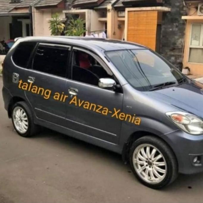 nopwells - Side Visor Talang Air Mobil Avanza 2005-2011 Model Slim Paket 4 Pcs Lem Double Tip 3M Sok