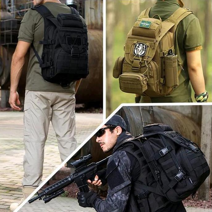 NEW TAS RANSEL TACTICAL ARMY 9900 TAS BAGPACK PUNGGUNG OUTDOOR MILITARY ORI