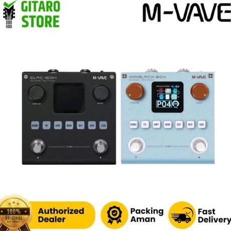 Effect M-Vave BlackBox Amp Modeler Effects Processor M VAVE Multi Efek Black Box Original [terbaik]
