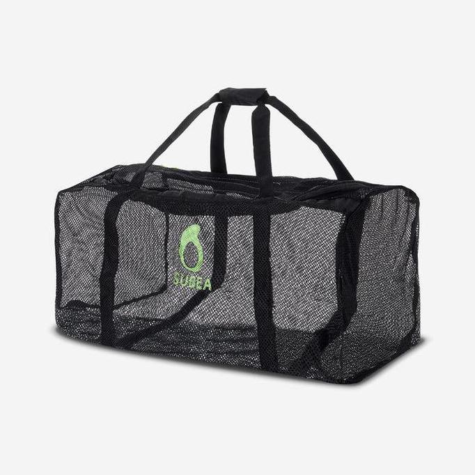 NEW DECATHLON SUBEA TAS JARING PERALATAN SCUBA DIVING SCD 70L - HITAM - 8517638 ORI