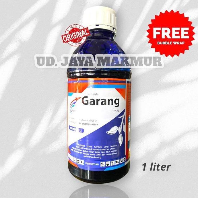 GARANG 1 LITER OBAT RUMPUT LANGSUNG MATI/HERBISIDA GARANG/OBAT PEMBASMI RUMPUT LANGSUNG MATI