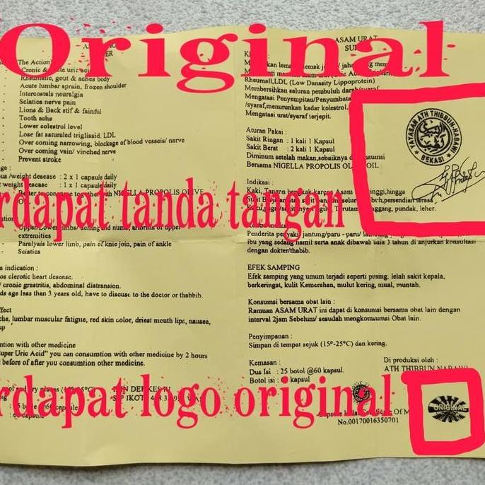 Sehatbgt- " Herbal Asam Urat Super"