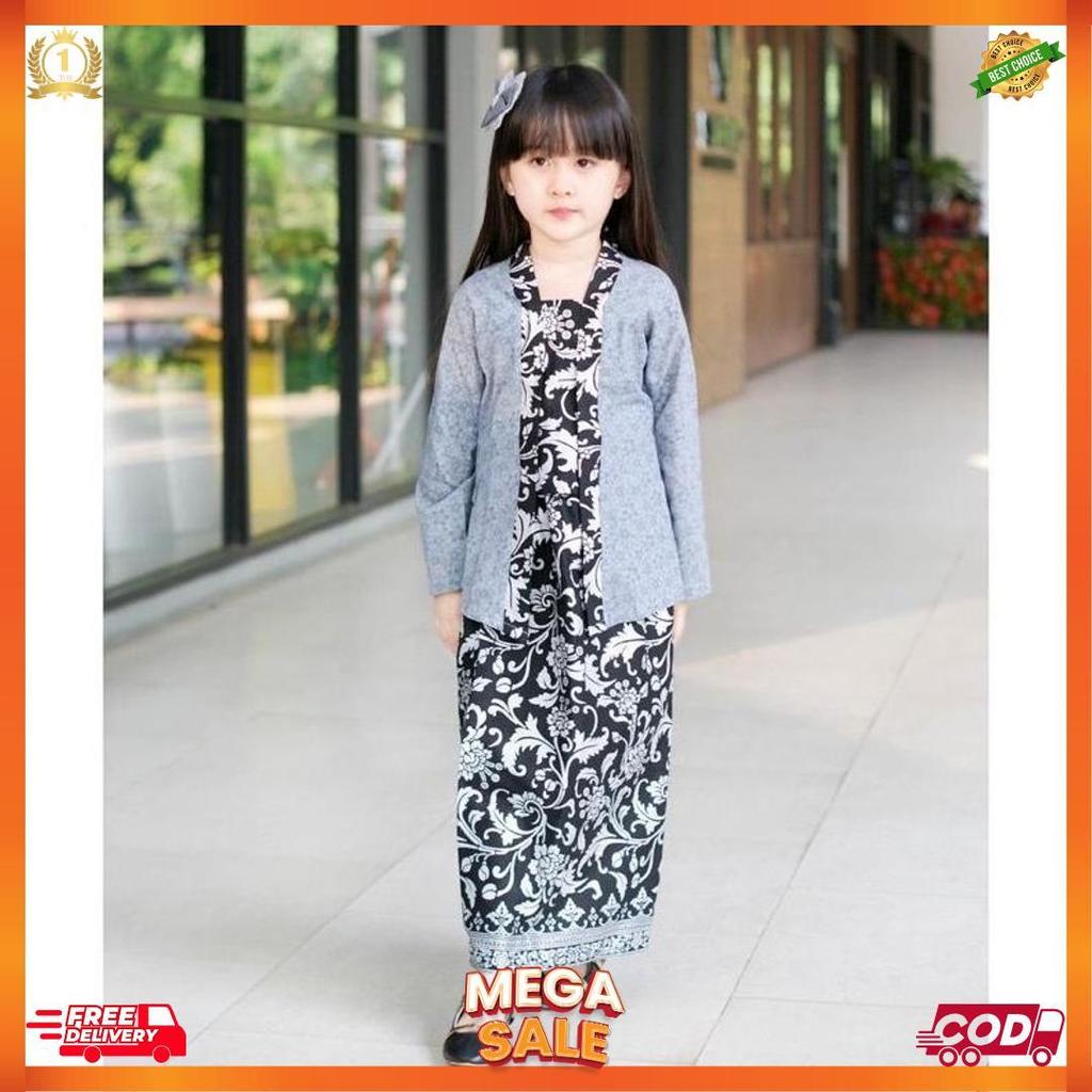 Terlaris Kebaya Anak Lengan Panjang 1-9 Tahun Baju Karnaval Anak [L7]