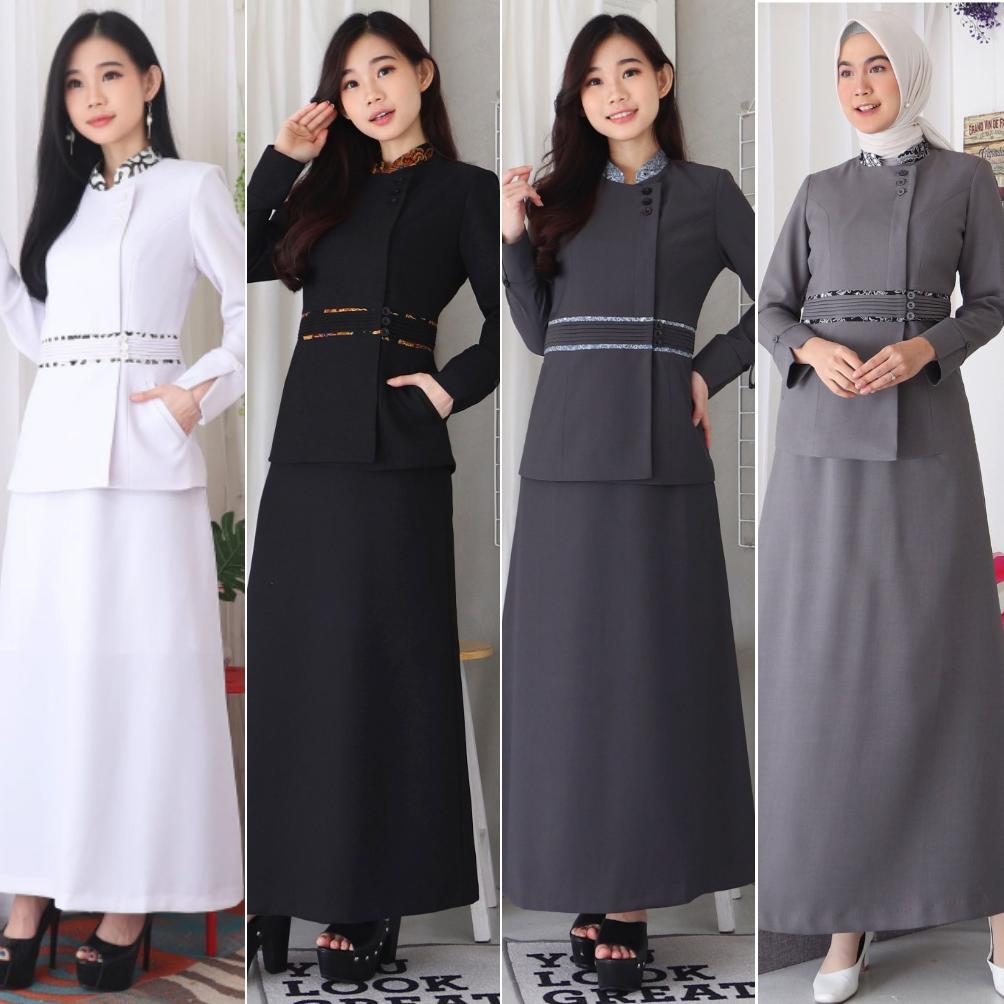 Harga Baru Blazer Wanita / Seragam Pns / Baju Dinas Pemda / Baju Pns Wanita / Baju Asn / Baju Guru W