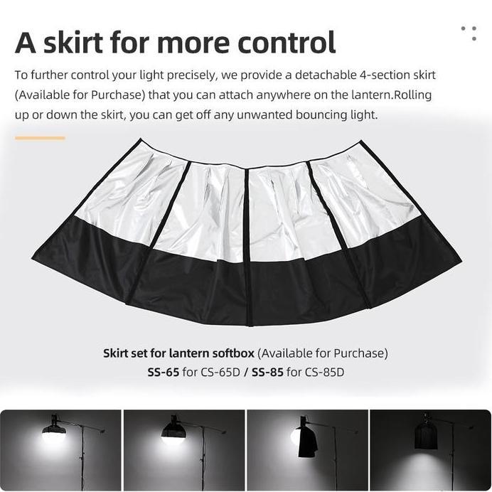 Godox CS-65D (65cm) Lantern Softbox + Skirt Set SS-65