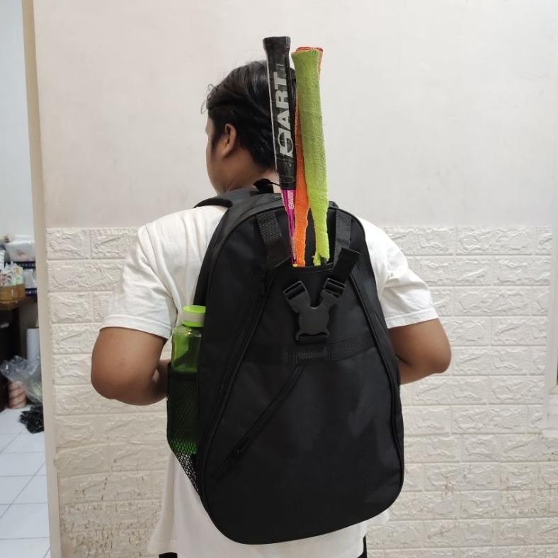 Terbaru Tas Raket Badminton Muat Banyak - Tas Ransel Raket Bulu Tangkis Dewasa Anak / Tas Raket Sepa