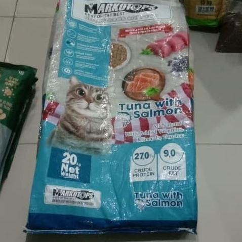 Markotops Cat food 20kg/Makanan Kucing Markotops/Markotops adult Gojek