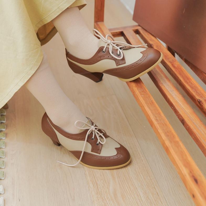 New Arrival Heidi Oxford - Sepatu Wanita/Heels Wanita / Oxford Wanita